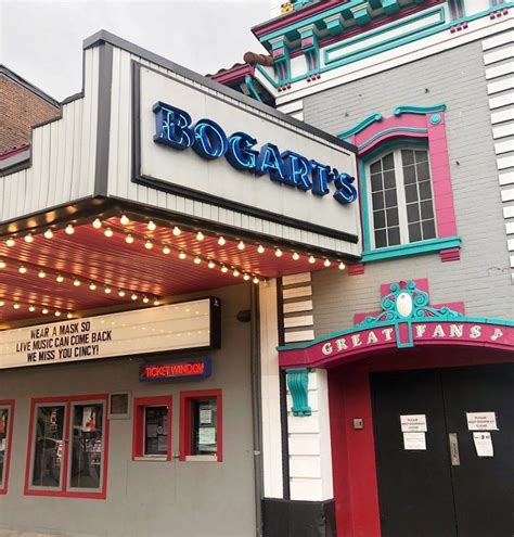 Bogarts cincinnati oh - Tuesday, Oct. 31. HAPPY HALLOWEEN! Check Cincinnati.com for our full lists of last-minute Halloween events and haunted houses still open for the season. MUSIC: Mockball, Woodward Theatre, 1404 ...
